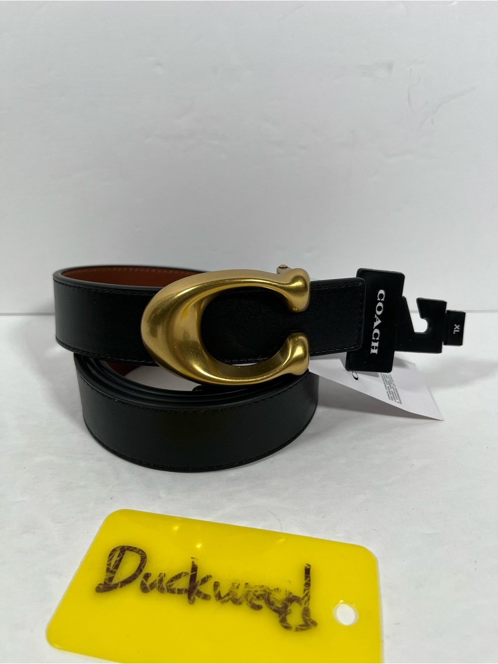 Coach C Hardware Reversible Belt, 32 Mm NWT